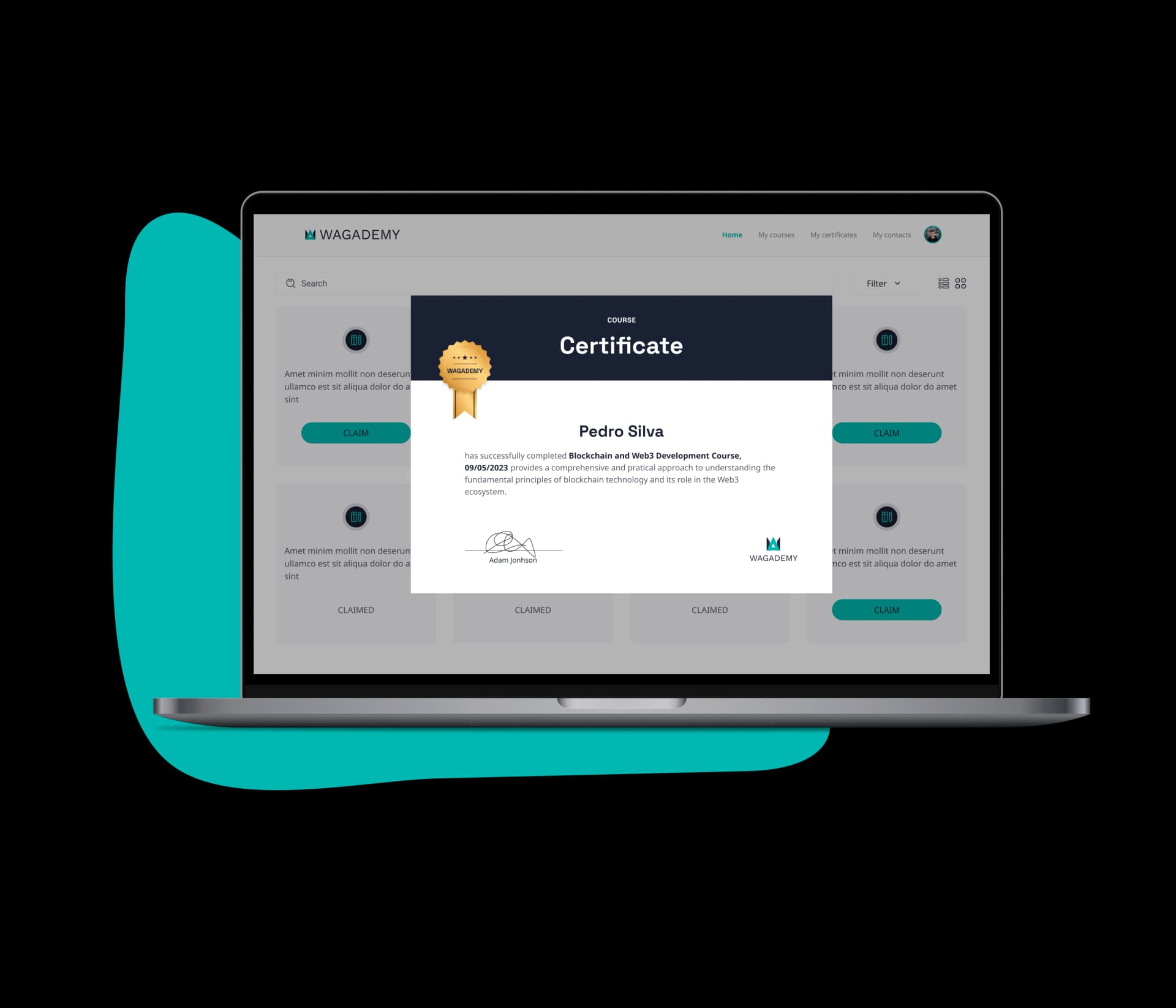 get NFT certificates